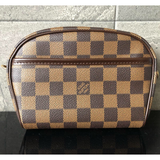 LOUIS VUITTON(ルイヴィトン)のルイ・ヴィトン　ダミエポシェットショルダーバッグ レディースのファッション小物(ポーチ)の商品写真