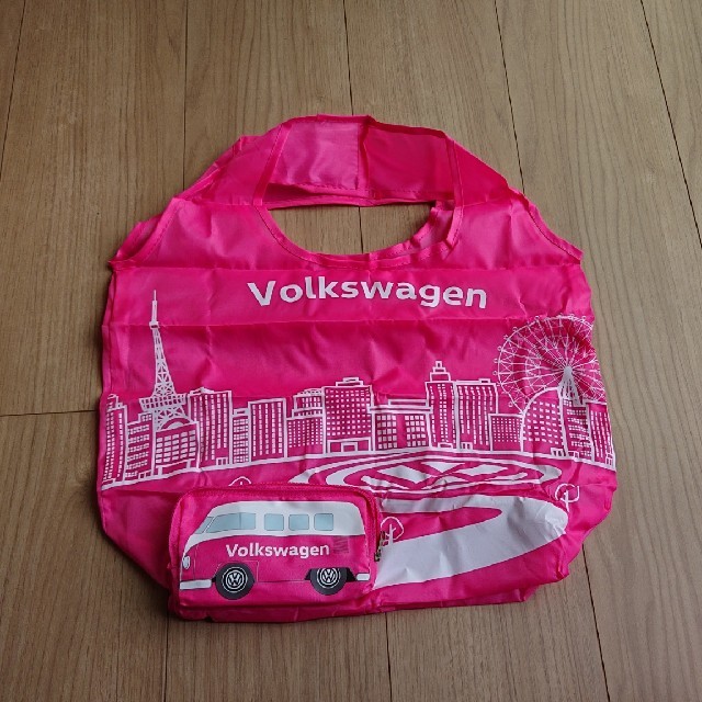Volkswagen ノベルティ エコバッグ【イエロー】 エンタメ/ホビーのコレクション(ノベルティグッズ)の商品写真