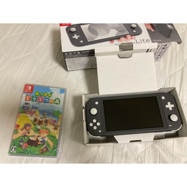 本日発送　Nintendo Switch Lite グレー　どうぶつの森　セット