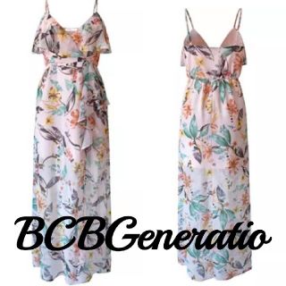 ビーシービージーマックスアズリア(BCBGMAXAZRIA)のsale【BCBGeneration】フローラル　マキシワンピース(ロングワンピース/マキシワンピース)