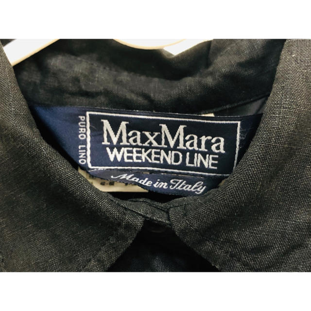 Max Mara(マックスマーラ)のMaxMara ブラック デニム ワンピ マックスマーラ レディースのワンピース(ロングワンピース/マキシワンピース)の商品写真