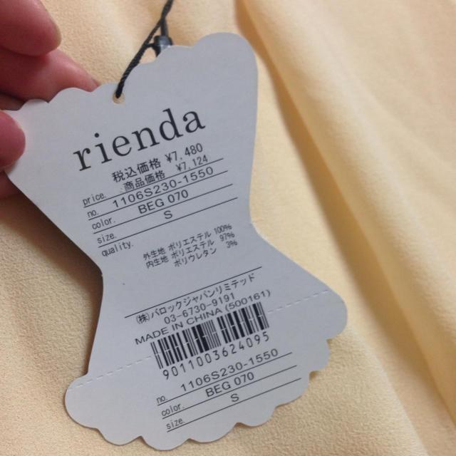 rienda(リエンダ)のrienda❤ワンピ レディースのワンピース(ミニワンピース)の商品写真