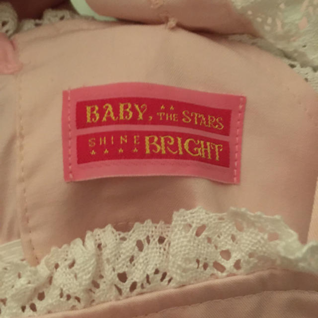 BABY,THE STARS SHINE BRIGHT - baby リボンスカラップ BABY,THE STARS SHINE BRIGHT - baby リボンスカラップ
