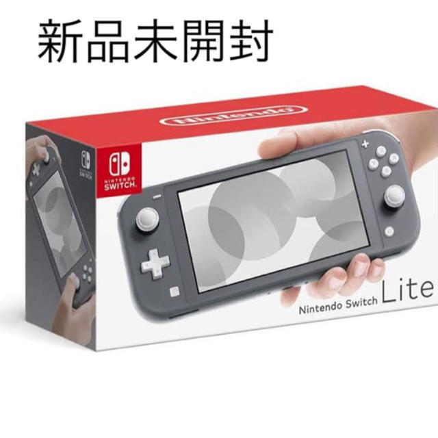 Nintendo Switch lite スイッチ　ライト　グレー