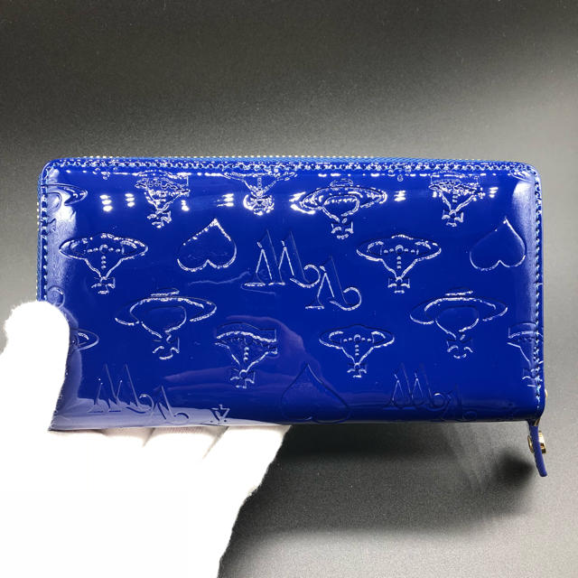 Vivienne Westwood(ヴィヴィアンウエストウッド)の【新品・正規品】ヴィヴィアン ウエストウッド 長財布 310 青 プレゼント レディースのファッション小物(財布)の商品写真