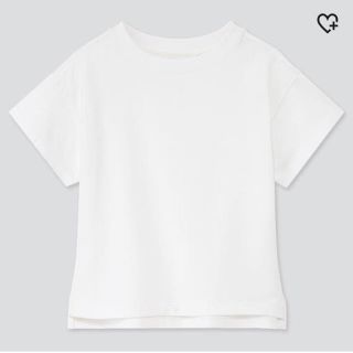 ユニクロ(UNIQLO)の【オンライン完売品】GIRLS リラックスフィットTシャツ(Tシャツ/カットソー)