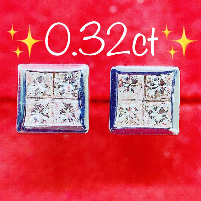 ※即決価格★1.00ct★✨ダイヤモンドK18フープピアスイヤリング