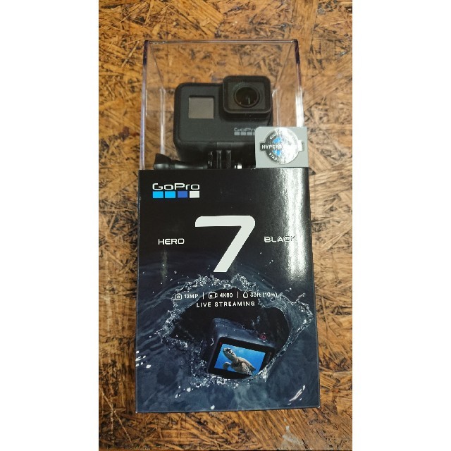 スマホ/家電/カメラGoPro HERO7 Black CHDHX-701-FW ゴープロ ヒーロー