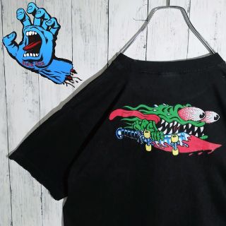 ステューシー(STUSSY)の激レア　90s　サンタクルーズ　ジムフィリップス　メキシコ製　半袖Tシャツ　　(Tシャツ/カットソー(半袖/袖なし))