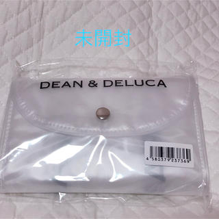 ディーンアンドデルーカ(DEAN & DELUCA)のDEAN&DELUCA クリア　エコバッグ  限定品(エコバッグ)