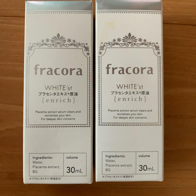 フラコラ WHITE´st ホワイト プラセンタ原液 enrich6箱のサムネイル