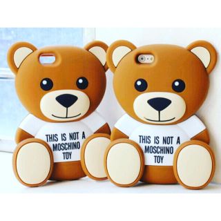 MOSCHINO H\u0026M モスキーノコラボテディベア iPhoneケース 未使用