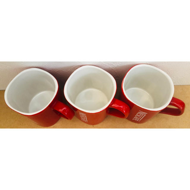 Nestle(ネスレ)のネスカフェマグカップ 3個セット インテリア/住まい/日用品のキッチン/食器(食器)の商品写真