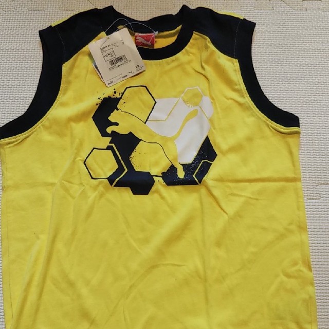 PUMA(プーマ)の新品⭐️タグ付き  定価6270円 プーマTシャツ キッズ/ベビー/マタニティのキッズ服男の子用(90cm~)(Tシャツ/カットソー)の商品写真