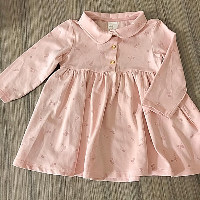 H&M(エイチアンドエム)のベビーワンピース キッズ/ベビー/マタニティのベビー服(~85cm)(ワンピース)の商品写真