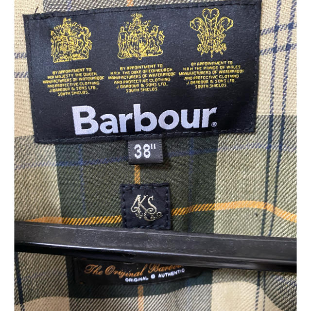 barbour × kaptain sunshine 38 美品 2