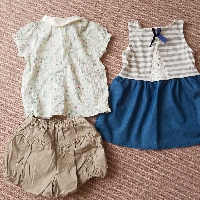 びぃたん様専用　100㎝　女の子服セット キッズ/ベビー/マタニティのキッズ服女の子用(90cm~)(その他)の商品写真