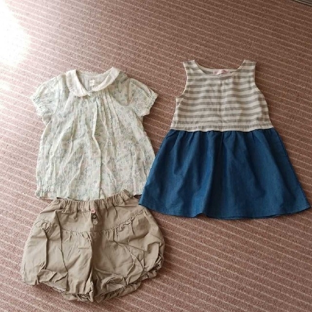 びぃたん様専用　100㎝　女の子服セット キッズ/ベビー/マタニティのキッズ服女の子用(90cm~)(その他)の商品写真