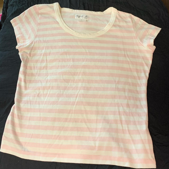 agnes b.(アニエスベー)のagnes bボーダーTシャツ　２枚セット　サイズ3 レディースのトップス(Tシャツ(半袖/袖なし))の商品写真