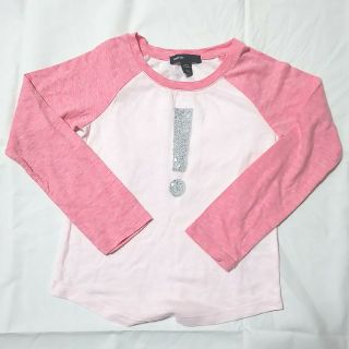 ギャップ(GAP)のGAP 薄手長袖Tシャツ ピンク 110cm 4-5才(Tシャツ/カットソー)