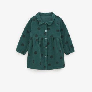 ザラ(ZARA)のzara kids ドット柄ワンピース(ワンピース)