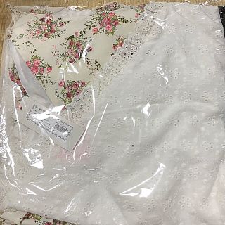 スワンキス(Swankiss)のSwankiss♡HS gingham cotton O/P ♡花柄(ロングワンピース/マキシワンピース)