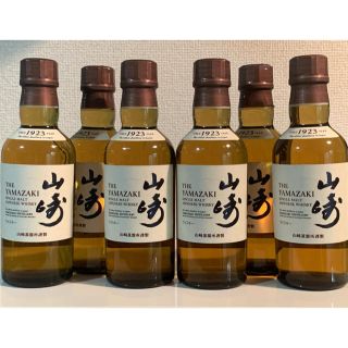 サントリー - 山崎 180ml 6本セット サントリー ウイスキーの通販 by