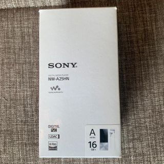 ウォークマン(WALKMAN)のSONY WALKMAN NW-A25HN(ポータブルプレーヤー)