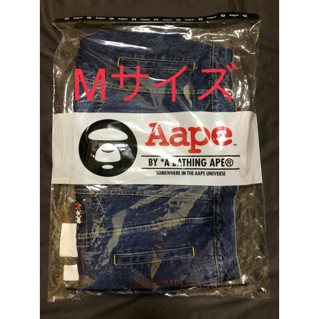 A BATHING APE(アベイシングエイプ)のAAPE X TOMMY JEANS DENIM TRUKER JACKET メンズのジャケット/アウター(Gジャン/デニムジャケット)の商品写真