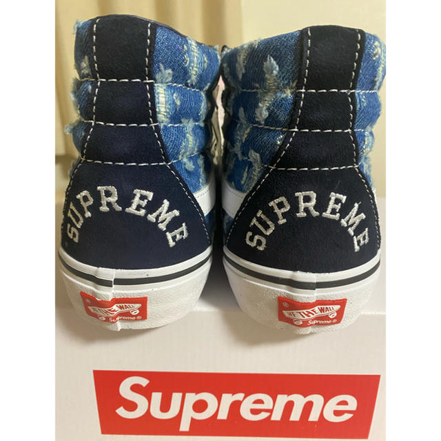 Supreme(シュプリーム)のSupreme Vans Hole Punch Denim Sk8-Hi Pro メンズの靴/シューズ(スニーカー)の商品写真