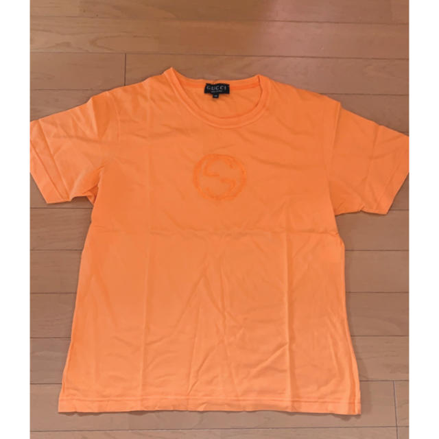 Gucci(グッチ)のGUCCI Tシャツ　オレンジ メンズのトップス(Tシャツ/カットソー(半袖/袖なし))の商品写真