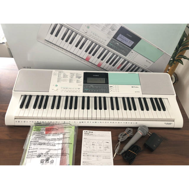 新登場 CASIO LK-512 電子キーボード 電子ピアノ 光ナビゲーション seniorwings.jpn.org