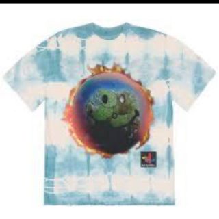 カクタス(CACTUS)のTravis Scott WORLD TIE DYE T-SHIRT Ｌ(Tシャツ/カットソー(半袖/袖なし))