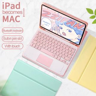 アップル(Apple)のiPad bluetooth キーボード タッチパッド付き❤︎(PC周辺機器)