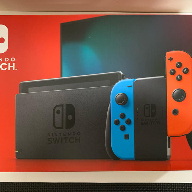 新品未開封 送料無料 Nintendo Switch 本体 ネオン スイッチ