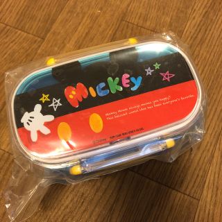 ミッキー　ランチボックス二段(弁当用品)