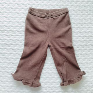 ギャップ(GAP)のGAP フリル ズボン ブラウン 80cm(パンツ)