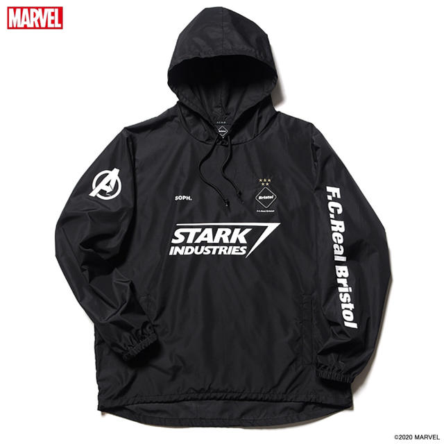 メンズL 新品 FCRB 20SS MARVEL TRAINING ANORAK