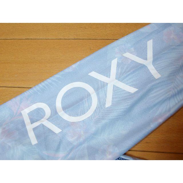 Roxy(ロキシー)のロキシー ラッシュガード Mサイズ ボタニカル ブルーステッチ 指穴あり レディースの水着/浴衣(水着)の商品写真