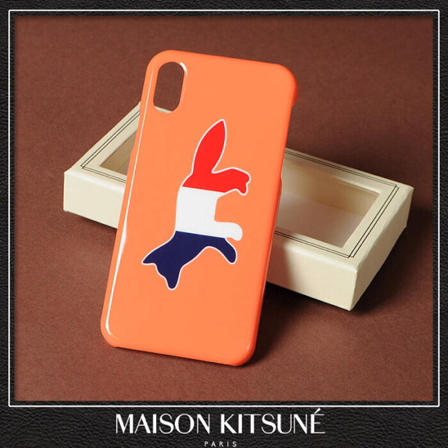 MAISON KITSUNE'(メゾンキツネ)のMAISON Kitsuné iPhone X XS ケース 新品 スマホ/家電/カメラのスマホアクセサリー(iPhoneケース)の商品写真