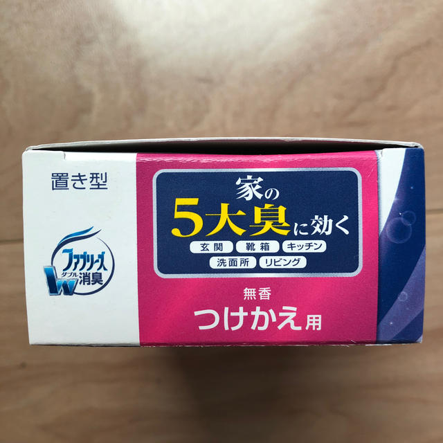 P&G(ピーアンドジー)の忠高社長様 専用★ファブリーズw消臭 置き型 無香 付け替え用 インテリア/住まい/日用品の日用品/生活雑貨/旅行(日用品/生活雑貨)の商品写真