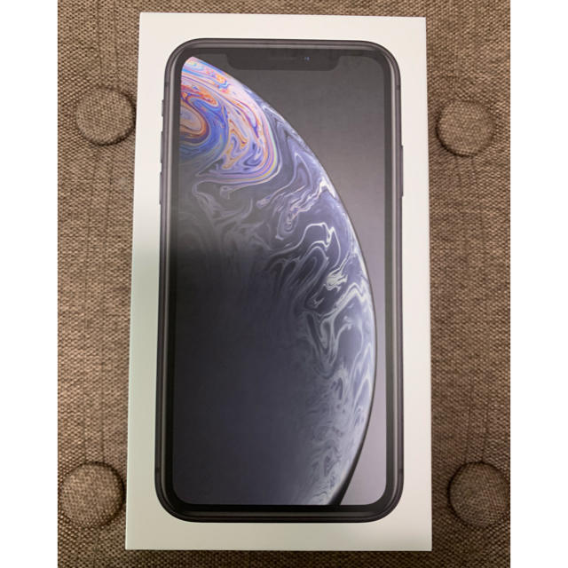 【新品未使用】iPhoneXR 64GB ブラックSIMフリー