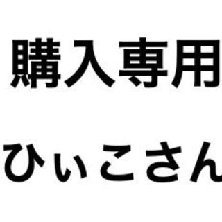 ひぃこさん専用(その他)