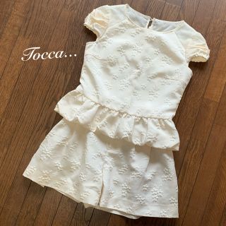 トッカ(TOCCA)のフラワー　セットアップ(シャツ/ブラウス(半袖/袖なし))