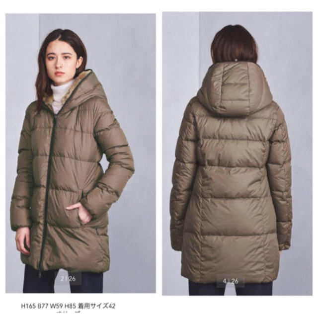 世界有名な - DUVETICA 美品 DUVETICA オリーブ 42 ARWEN ダウンコート