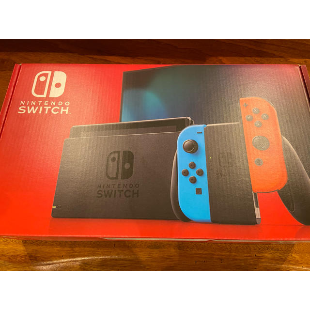 新品未使用　任天堂　Switch 本体　ネオンブルー