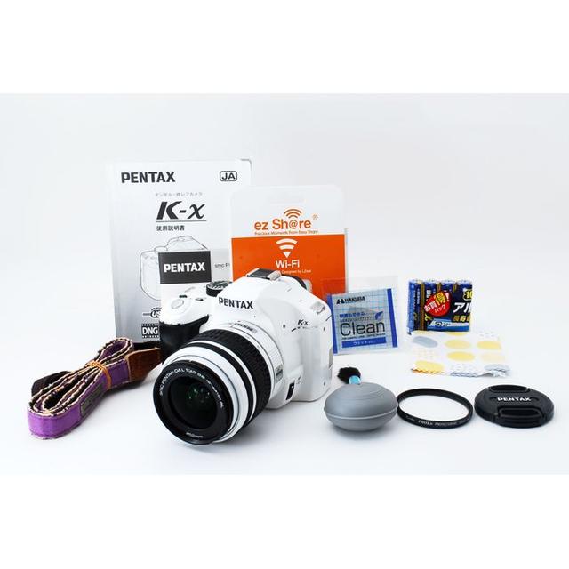 PENTAX(ペンタックス)の☆Wi-Fi付き♪大容量16GB☆ PENTAX ペンタックス k-x スマホ/家電/カメラのカメラ(デジタル一眼)の商品写真