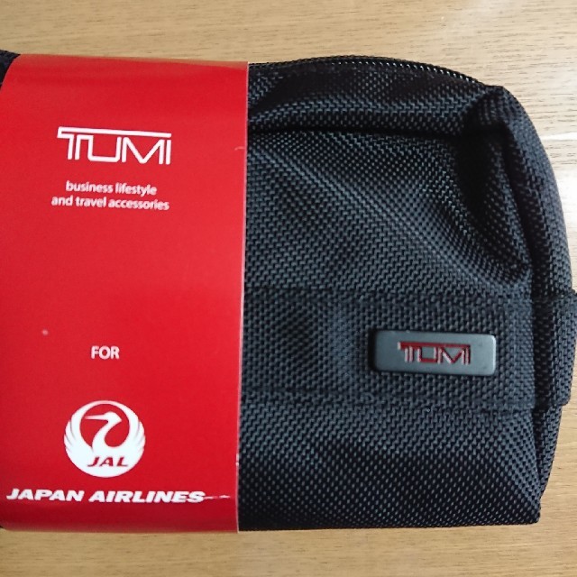 TUMI(トゥミ)の未使用品☆TUMI(トゥミ)☆JALアメニティ ポーチ インテリア/住まい/日用品の日用品/生活雑貨/旅行(旅行用品)の商品写真