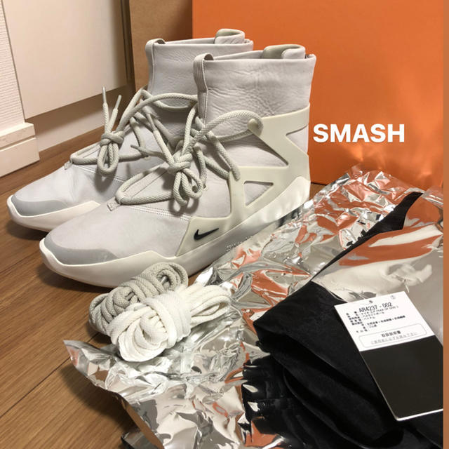 Nike Air Fear of God 1 Light Bone 28cm