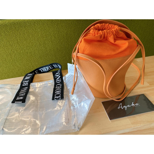 ayako Pottery Bag ORANGE  バッグ　オレンジ　新色